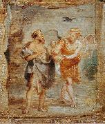 Peter Paul Rubens Elijah and the Angel Sweden oil painting artist